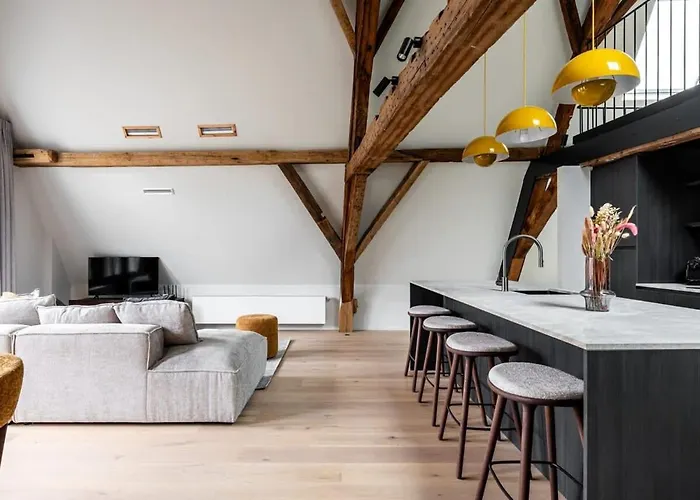 Huswell - City-view Loft With Wooden Beams And Mezzanine Appartement *