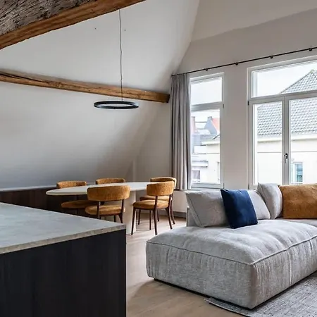 Huswell - City-view Loft With Wooden Beams And Mezzanine * Ghent