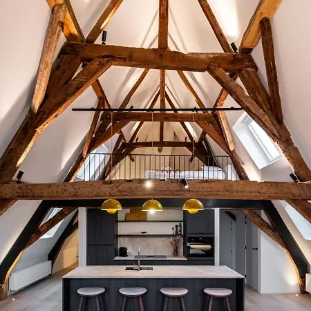 Apartment Huswell - City-view Loft With Wooden Beams And Mezzanine *